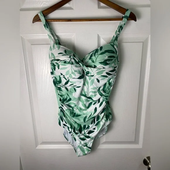 Nip Tuck Swim Niptuck Swim Green Oasis Joanne One Piece